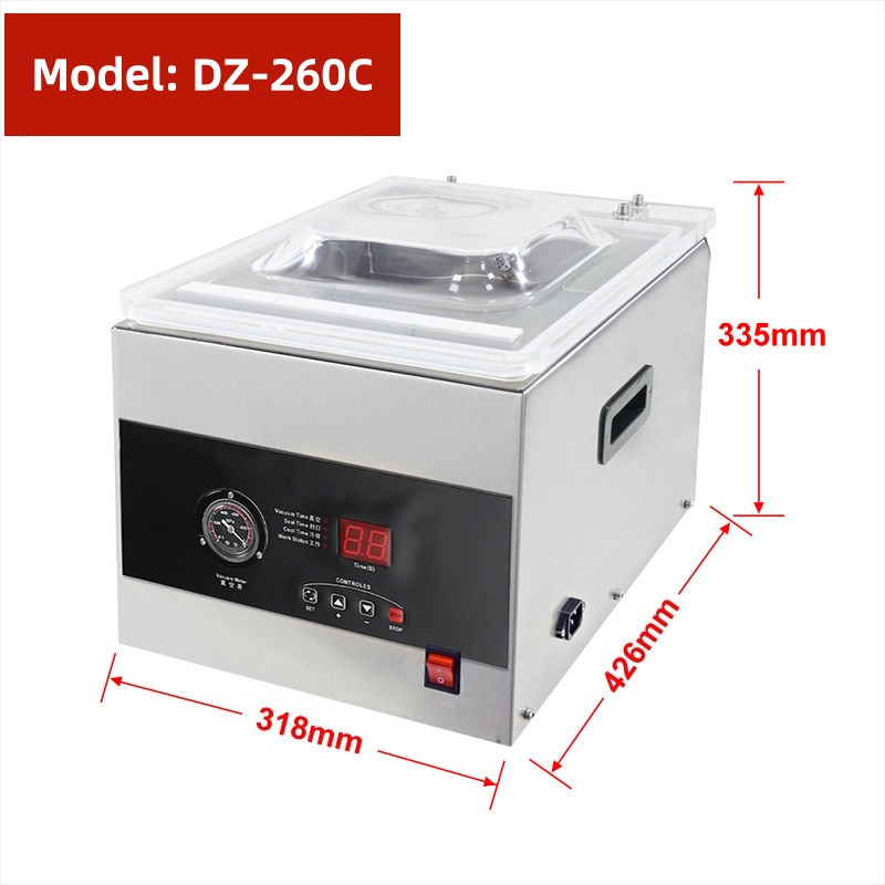 Food Vacuum Sealer Machine - Macchina Sigillatrice Sottovuoto da Tavolo Commerciale
