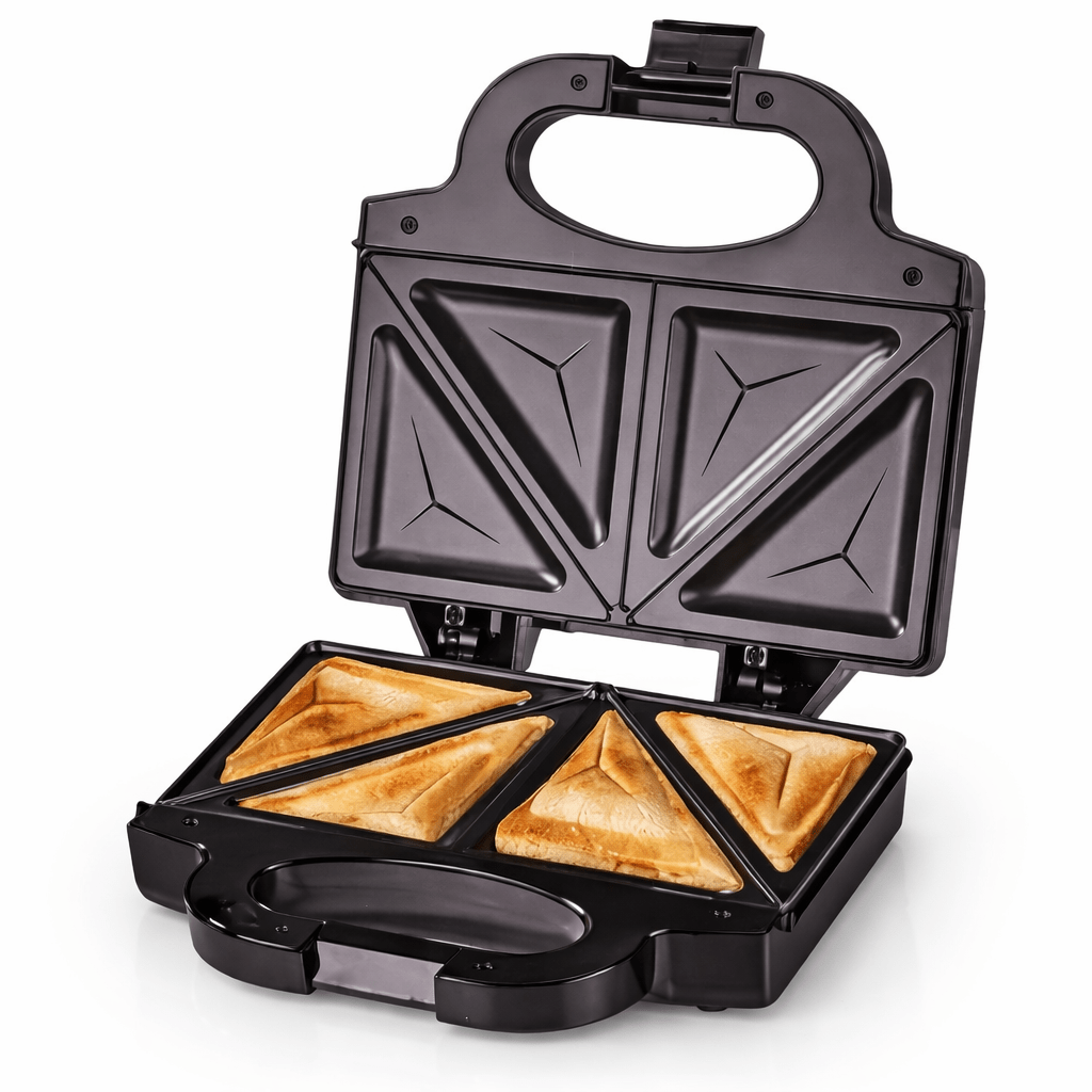Mini Waffle Maker Machine - Tostapane e Pressa per Panini 2-in-1