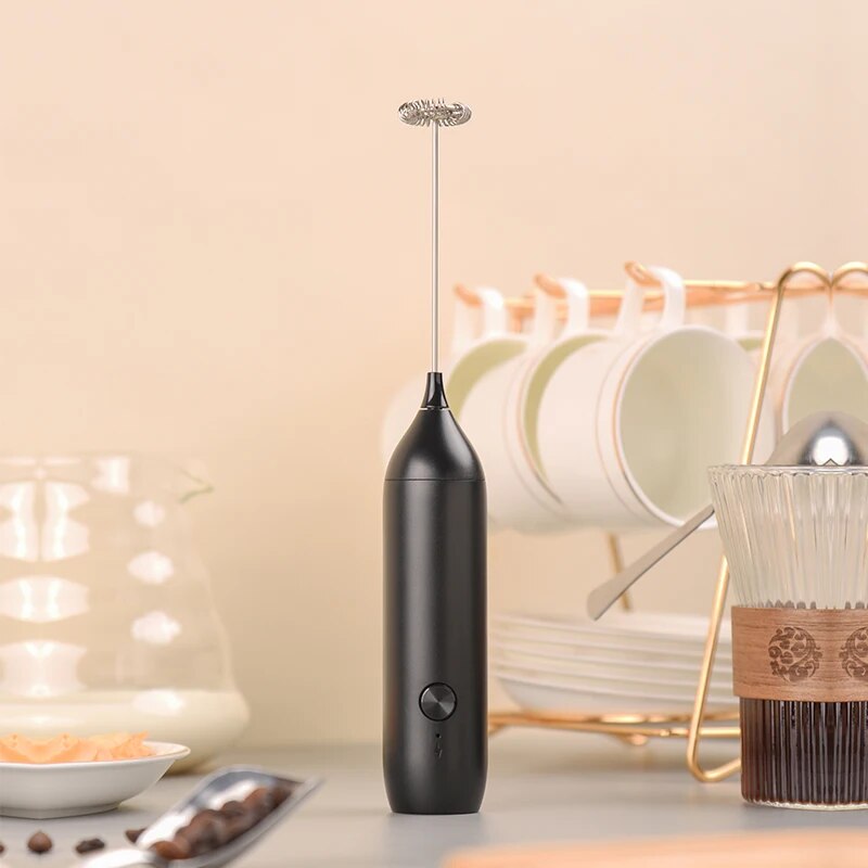 Portable Blender Usb Rechargeable - Montalatte elettrico Montalatte per caffè Frusta