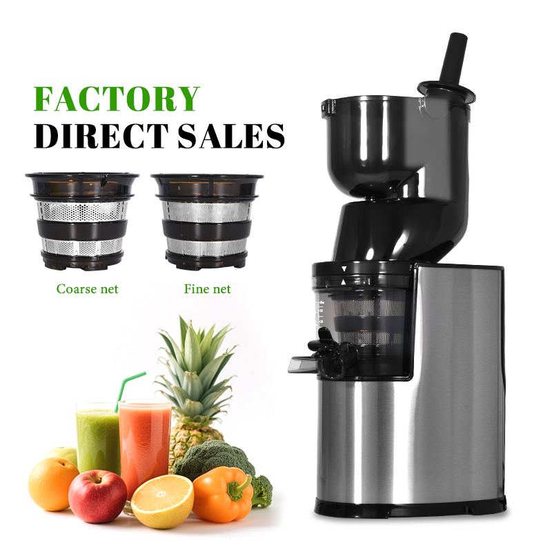 Electric Slow Juicer Cold Press - MOSEENER Spremiagrumi elettrico portatile commerciale Lento