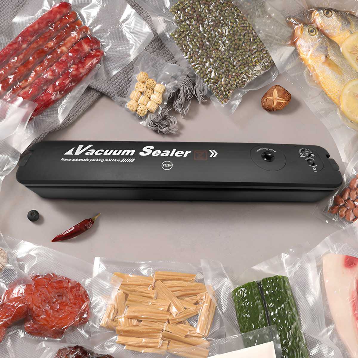 Food Vacuum Sealer Machine - Macchina per il Sottovuoto Alimentare 220V