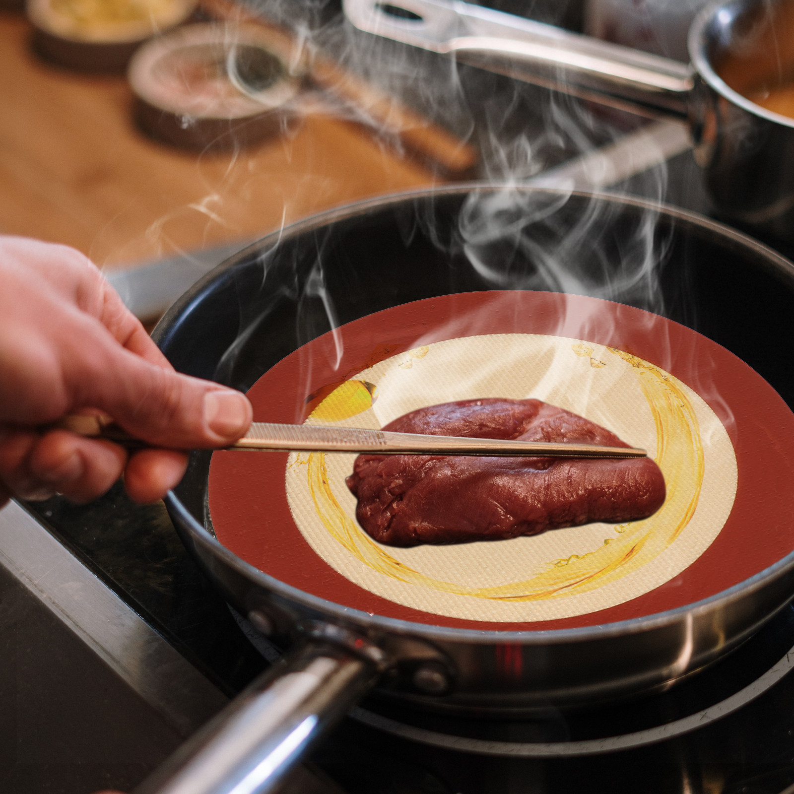 Tappetino in silicone da 8 pol - Air Fryer Silicone Pot Liner recensione e prezzo